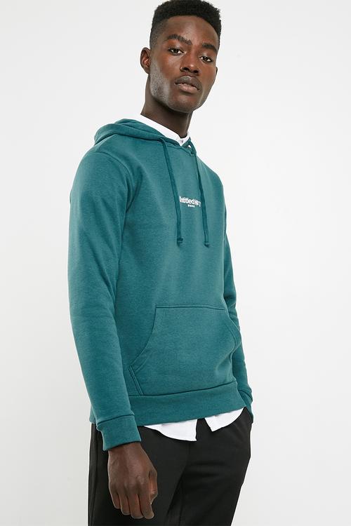 Fleece pullover untitled no.7 - green 