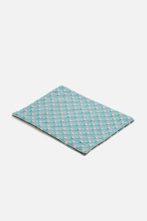 Fan placemat set of 2 - multi
