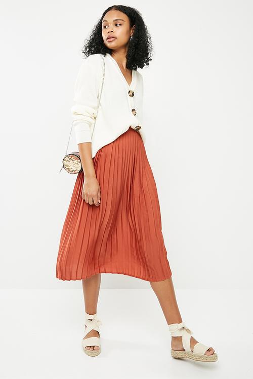 Chunky oversized cardigan - cream 