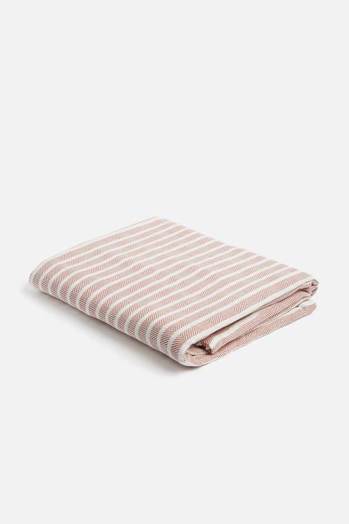 Laguna towel - salmon rust