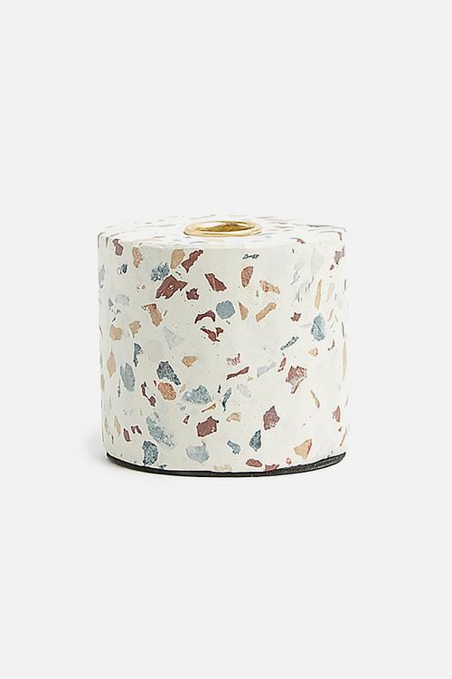 Terrazzo candle holder - multi