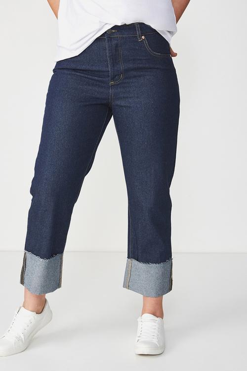 Baggy boyfriend jean - blue