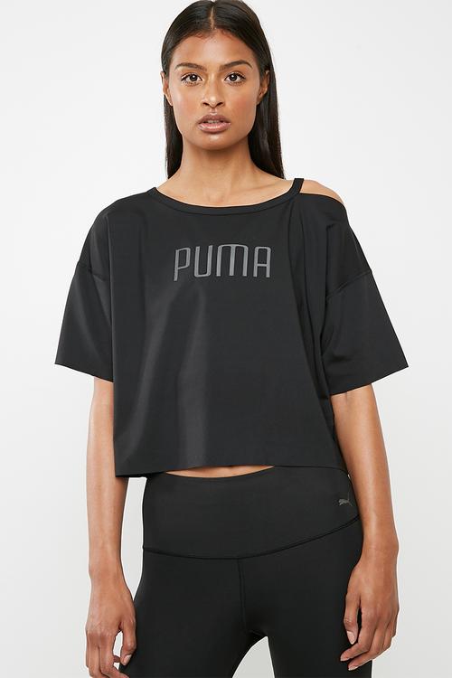 Explosive cutout tee Puma - black