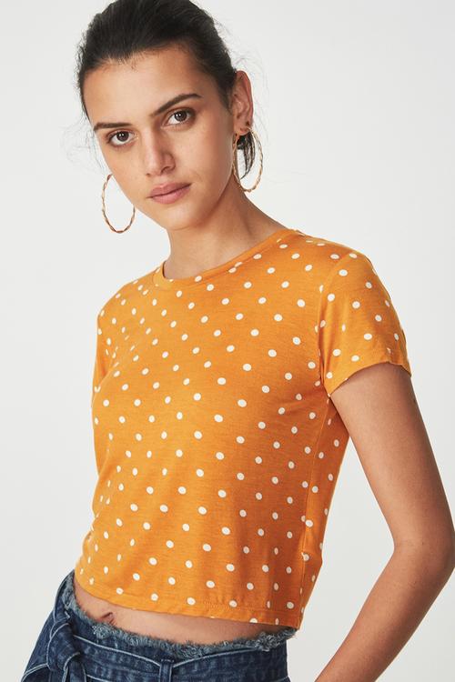 The baby tee - orange