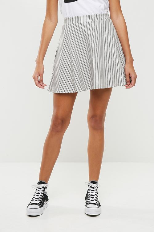Stripe skirt - grey 