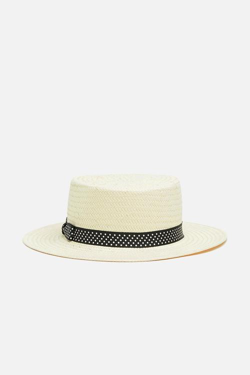 Boater hat - natural