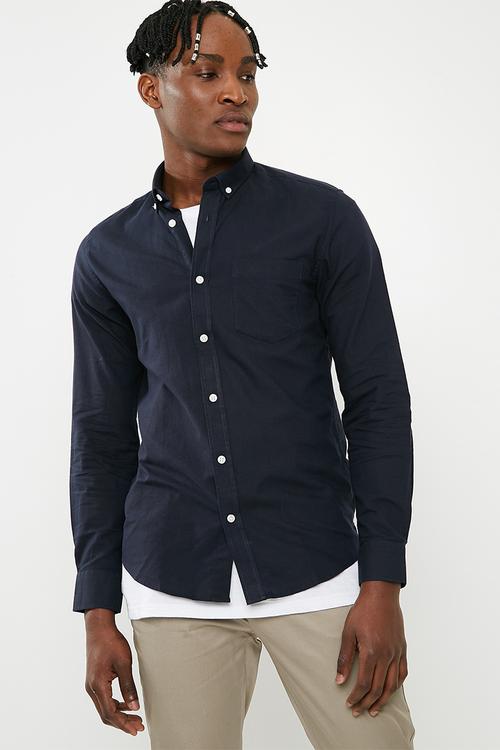 Alvaro oxford shirt - navy