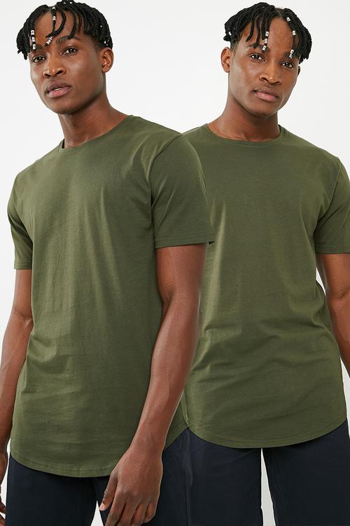 Matt longy 2 pack tee - green