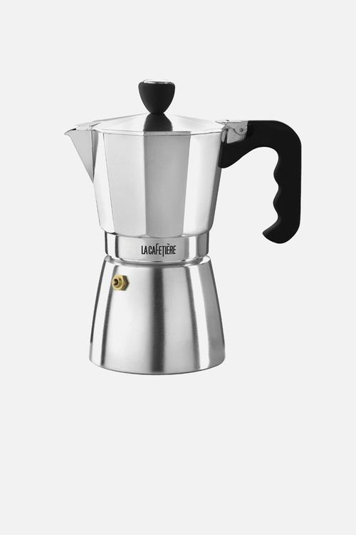 6 cup classic espresso moka pot - polished