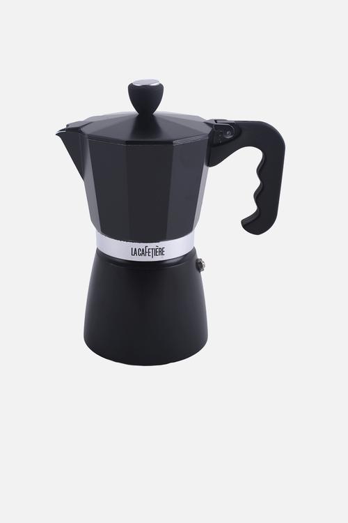 6 cup classic espresso moka pot - black