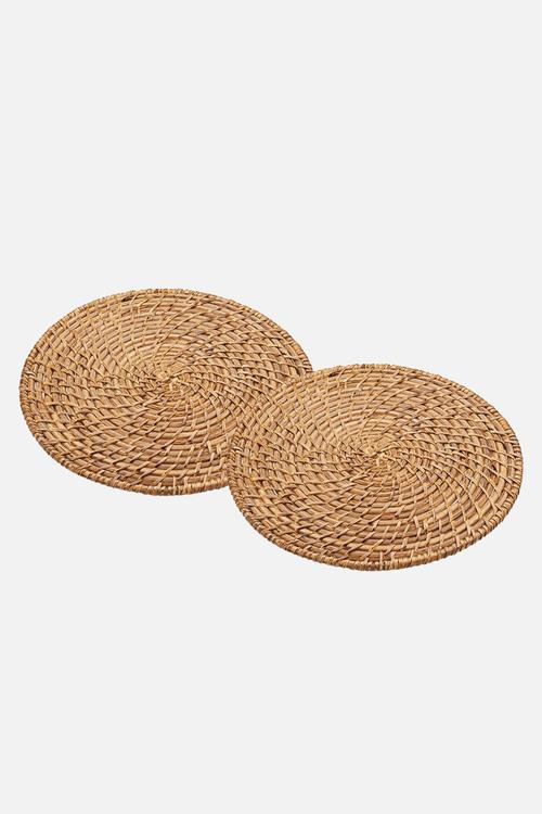 Artesà bamboo placemats set of 2 - natural