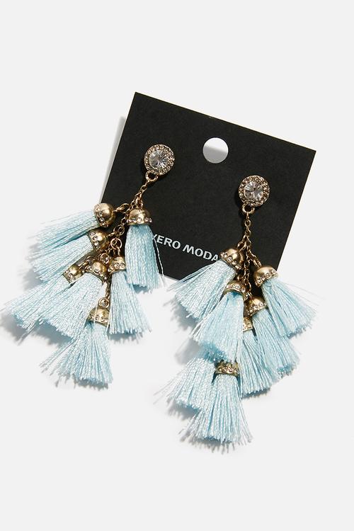 Florella earstuds - blue 