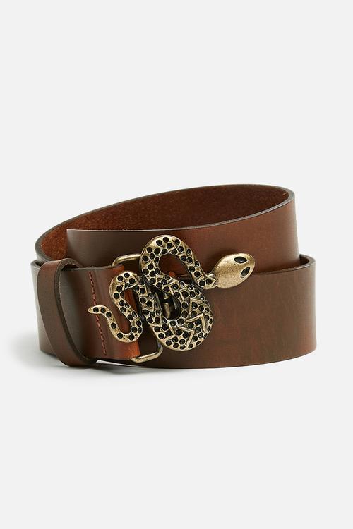 Patina belt - brown 