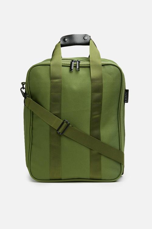 Travel organiser tote - forest green