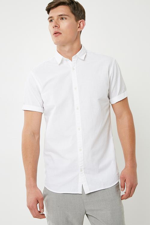 Summer shirt plain - white 