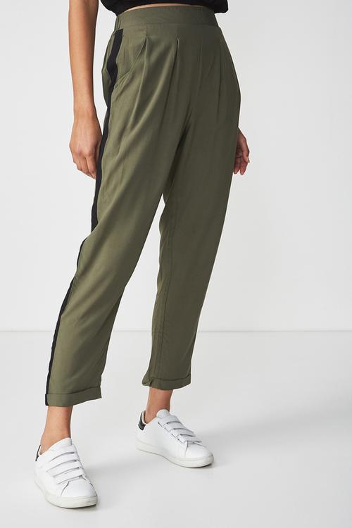 Kali drapey pants - green