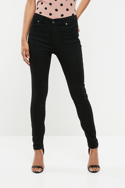 High waisted skinny