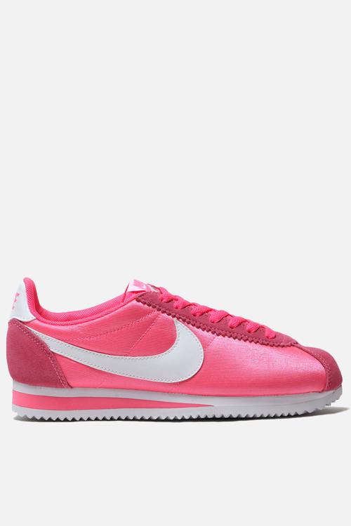 Nike Classic Cortez Nylon - Laser Pink / White