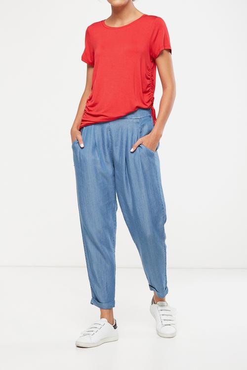 Kali drapey pant - blue