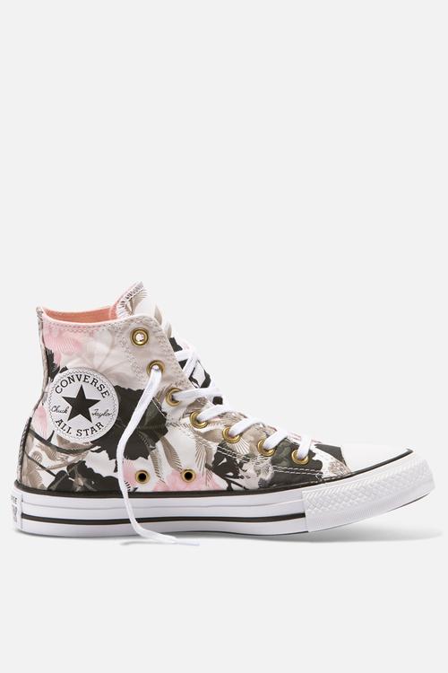 CTAS HI - White / Storm Pink & Black 