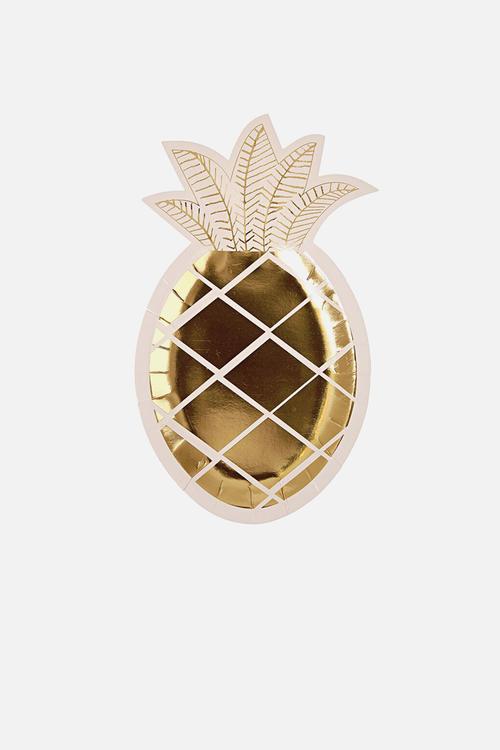 Pineapple plates