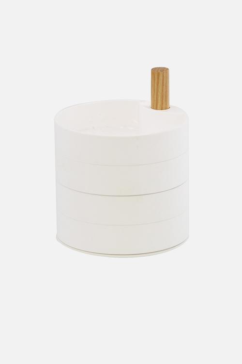 Tosca accessory foldout tray - white