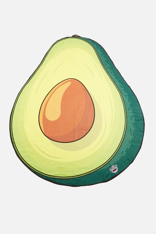 Avocado beach blanket - green