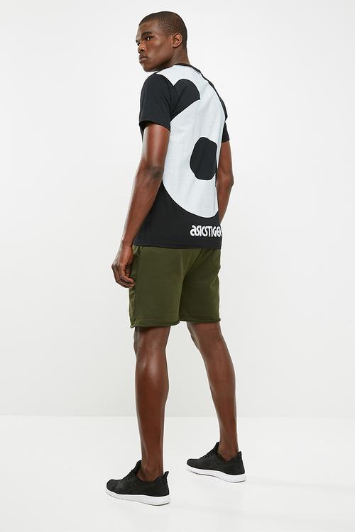 BL sort sleeve  tee - black 