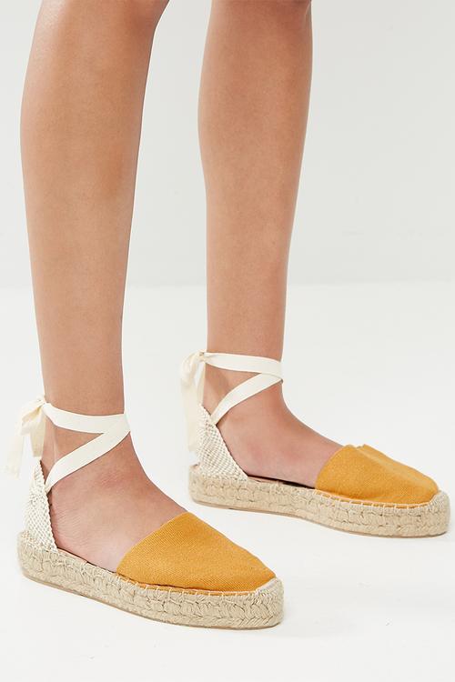Espadrille - mustard 