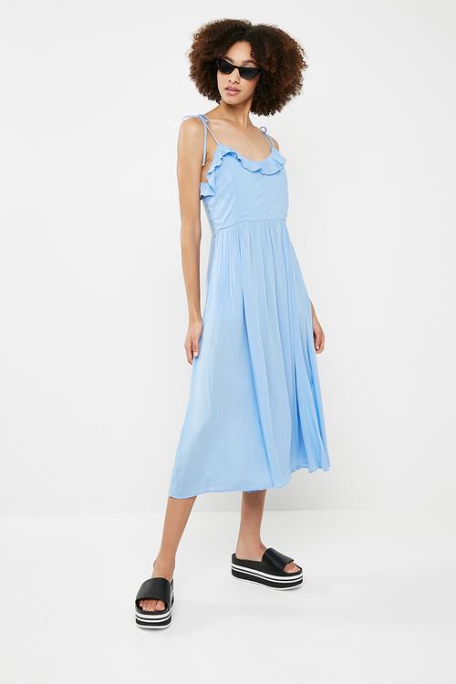 Free midi dress - blue