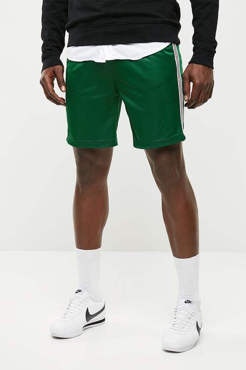 Tricot side taped short - green