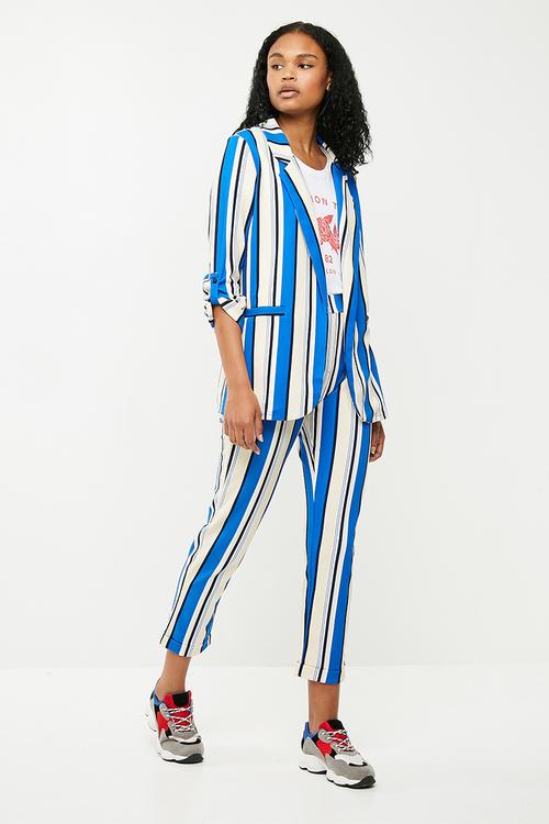 Vanilla co-ord blazer - blue 