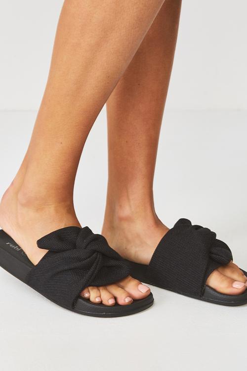 Wild slide - black