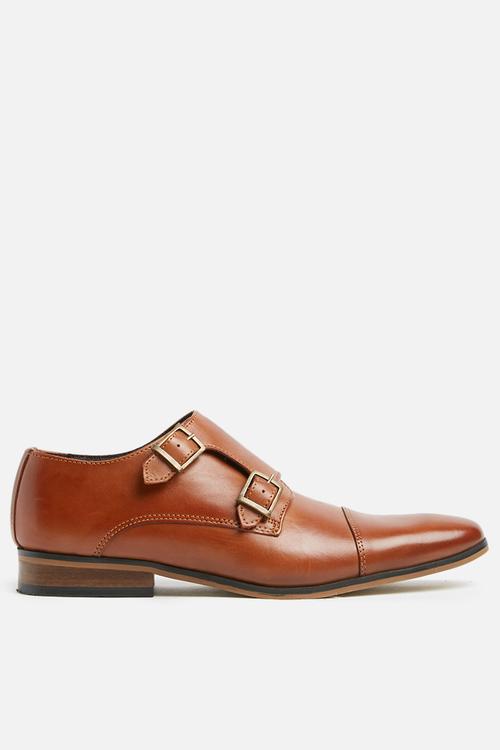 Greg leather formal shoe - tan