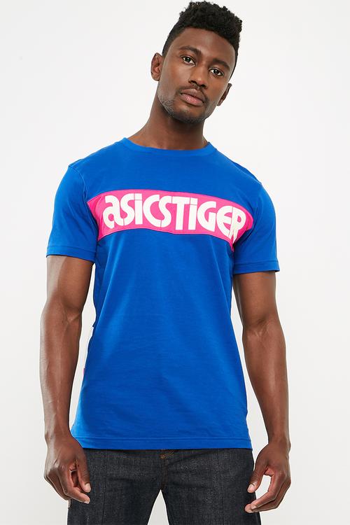 CB border tee - blue