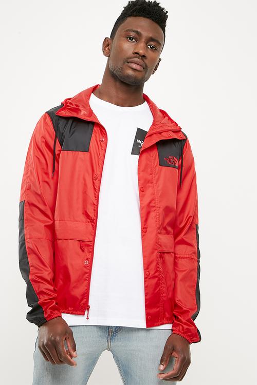 1985 mountain jacket - red & black 