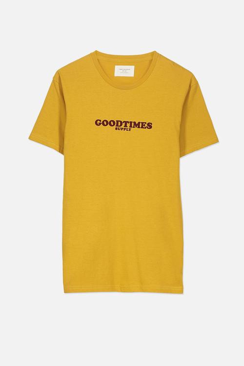 Tbar short sleeve tee - yellow