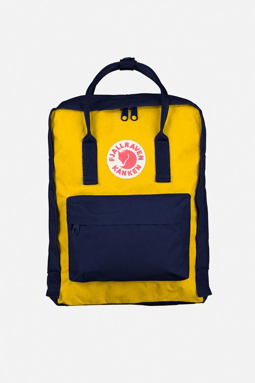 Kanken Classic - yellow & navy