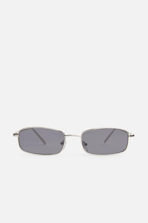 Blanka retro sunglasses - silver 