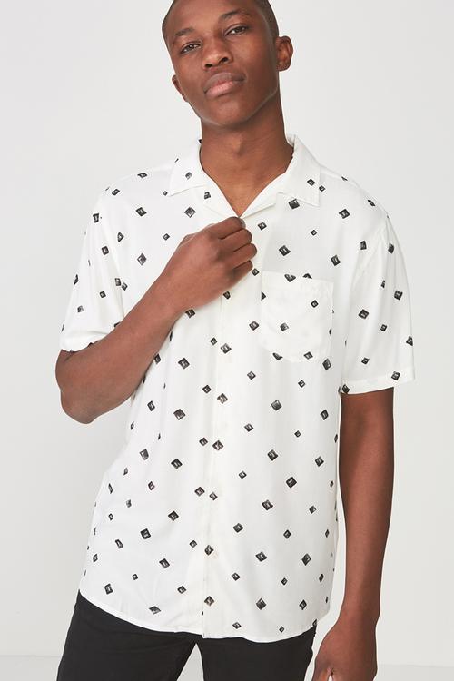 91 short sleeve shirt - white 