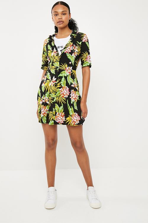 Short shirt dress - multi 