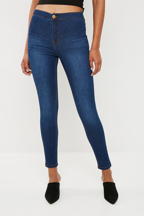 High rise jeggings - blue 