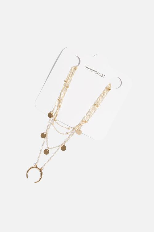 Winnie layered necklace - gold