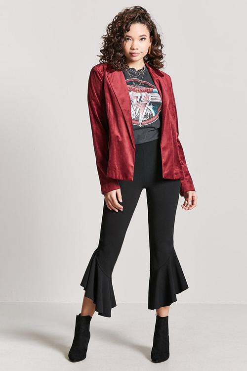 Asymmetric Pants Black
