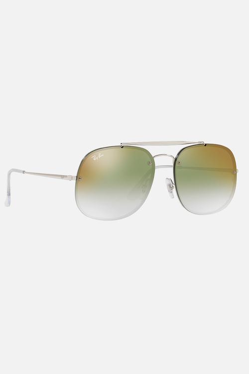 Ray Ban The General Blaze 58mm Sunglasses Silver