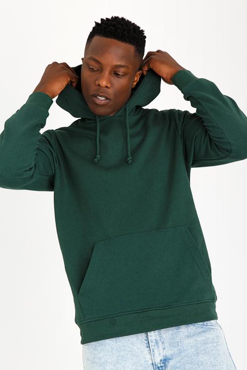 Clarencej Fleece Hoody Green