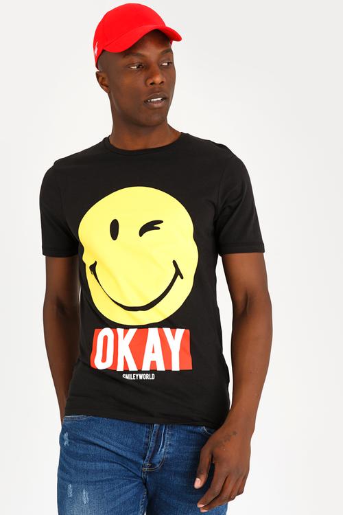 Noel Crew Neck Tee Black