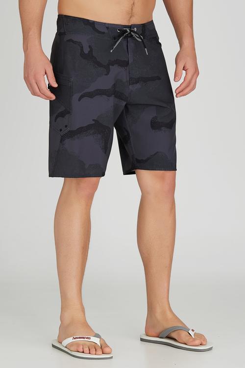 Lido Solid Mod Boardshort Black