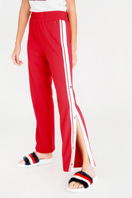 Snap Pants Red