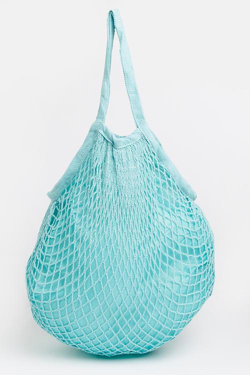 Netted Craft Bag Pale Blue